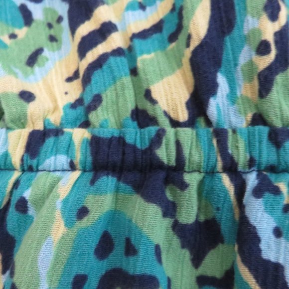 Merona Sleeveless Casual Dress | Green Paisley - Picture 5 of 10